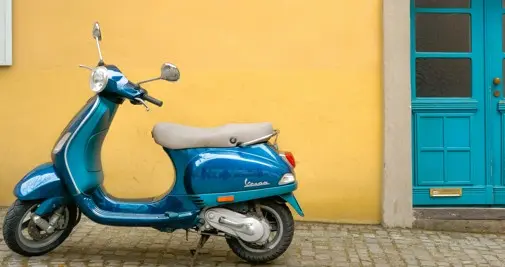 On Vespas