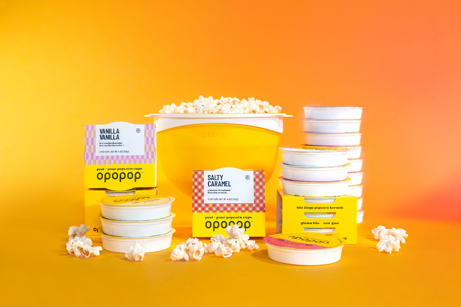 The New Peel + Pour Popcorn Cups By Opopop