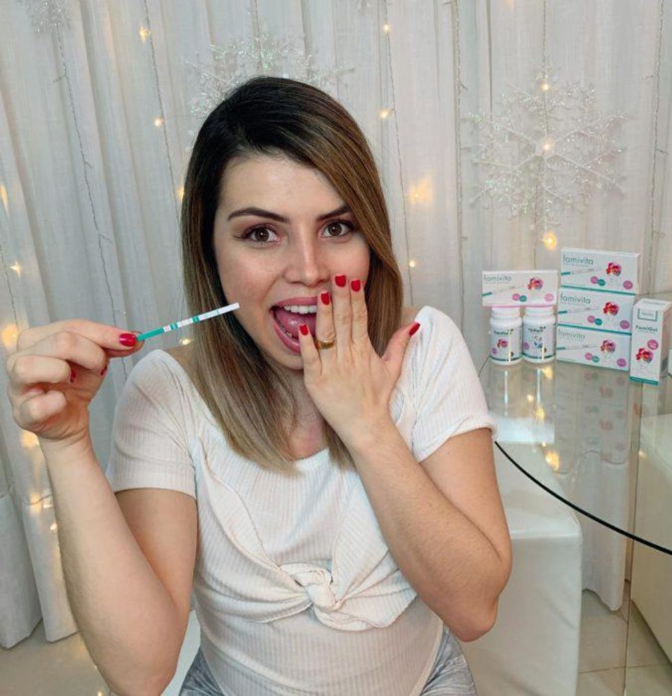Woman using Famivita