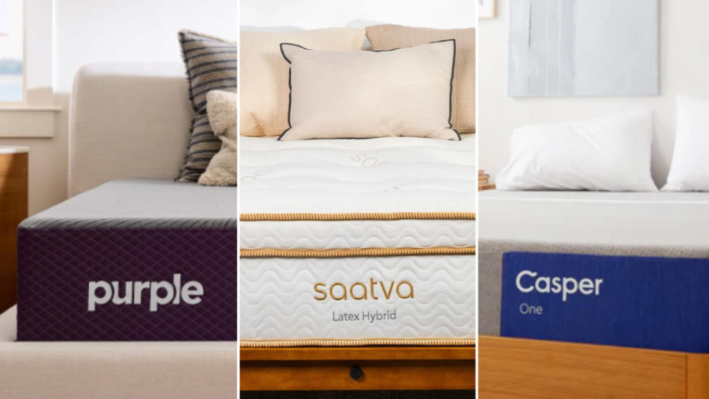Casper vs Saatva vs Purple — Which Mattress Comes Out On Top?